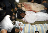 Image of Some of the victims of Syrian violence in this file photo.