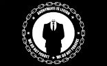 Image of A logo for the hacktivist group 