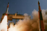 Image of A missile like the one tested on Wednesday.