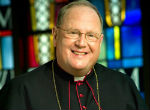 Image of Archbishop Timothy Dolan recently met with President Obama to advocate for respect for the fundamental Right to Life of the unborn and the conscience rights of the Church to not participate in abortion and contraceptive distribution