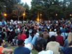 Image of The Occupy Atlanta protesters at a recent meeting.