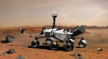 Image of Despite being laser-equipped, NASA promises its rover comes in peace.