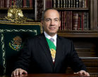 Image of Mexican President Felipe Calderon denies that his government has broken international law in pursuing the drug cartels.