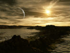 Image of Sunrise on Kepler 22b? We can only wonder--for now.