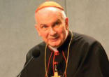 Image of Cardinal John Patrick Foley, former head of the Knights of the Holy Sepulchre and former president of the Pontifical Council for Social Communications