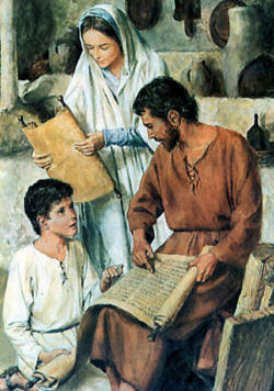The Holy Family of Jesus, Mary and Joseph