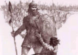 Image of David slays Goliath