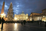 Image of The largest Christmas tree in the world found at Gubbio, Italy