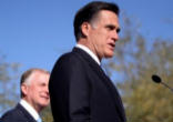 Image of Republican Presidential candidate Mitt Romney