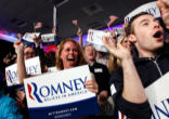 Image of A celebrative Romney family