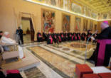Image of US Bishops meeting with Pope Benedict XVI