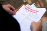 Image of Outdated pen and paper methods are responsible for many of the voter registration errors in the US.