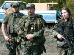 Image of Members of the Idaho Lightfoot militia.
