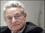 Image of George Soros - million dollar payday, denied.