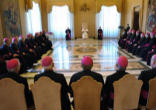 Image of Pope Meeting with US Bishops