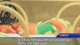 Image of Luz Milagroz in local news footage. 