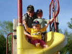 Image of Allowing kids to have unstructured playtime outdoors is of great benefit to their development.