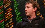 Image of Zuckerberg may not be happy that the stock stayed flat, but his company still made $16 billion today. 