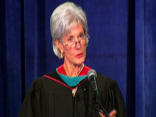 Image of HHS Secretary Sebelius at Georgetown
