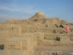 Image of The cities of the Harappan civilization were well constructed sophisticated affairs with a surprising number of modern conveniences such as plumbing. 