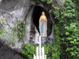Image of A Marian Grotto where the faithful pray to seek the intercession of Our Lady
