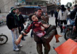 Image of Children used as human shields in Syria