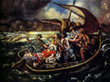 Image of When we make the error to think of the Church without Christ, life becomes subject to every violent wind