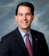 Image of Governor Walker of Wisconsin has been under fire for fighting against special interests and labor unions. 