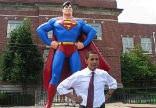 Image of In fairness, Obama did beat out Superman. 