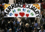 Image of There is an accelerating effort to make homosexual partnerships the legal equivalent of marriage in the positive law and to then use the Police Power of the State to enforce such a restructuring on the rest of civil society. The recent letter from the Australian Bishops only confirms that the movement is global. 

