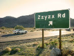 Image of The alphabet game is great fun for the whole family, just make sure you get past the letter Y before you hit Zzyzx road on the I-15 to Las Vegas or you'll be sorry. 