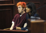 Image of Holmes did not speak during the proceedings.