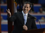 Image of Rick Santorum in Tampa
