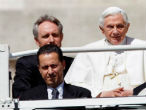 Image of Paolo Gabriele, Benedict's butler is shown in the lower left of this photo. 