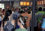 Image of One of thousands of Chick-Fil-A restaurants filled with customers