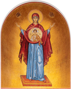 Image of Mary, Mother of the Lord and Mother of the Church