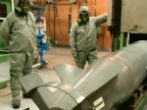 Image of Reports indicate that Syria has readied sarin gas bombs for use. 