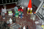 Image of The tools to manufacture meth are simple, common, and dangerous. 