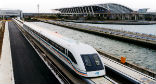 Image of Maglev trains already operate in China such as this example in Shanghai. 