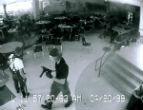 Image of Klebold and Harris in this iconic image from the massacre. 