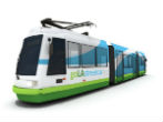 Image of A rendering of LA's new streetcar.