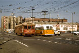 Image of Streetcars once moved along the streets of Los Angeles until the 1960's. 