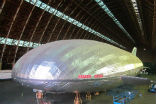Image of The completed airship has already begun initial testing. 