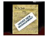 Image of The infamous Obama approach to the Constitution. 