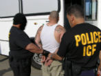 Image of An upstanding criminal in ICE custody. 