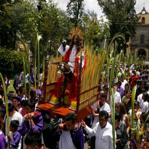 Palm Sunday procession Palm Sunday procession
