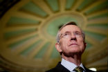 Image of Harry Reid is trying to be pragmatic in his approach to a weapons bill, but the issue is too divisive.
