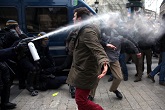 Image of Marchers defend marriage in Paris, France