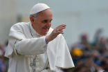 Image of Pope Francis has called on Catholics to embrace change.