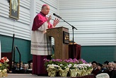 Image of Archbishop José H. Gomez at Franciscan University of Steubenville 